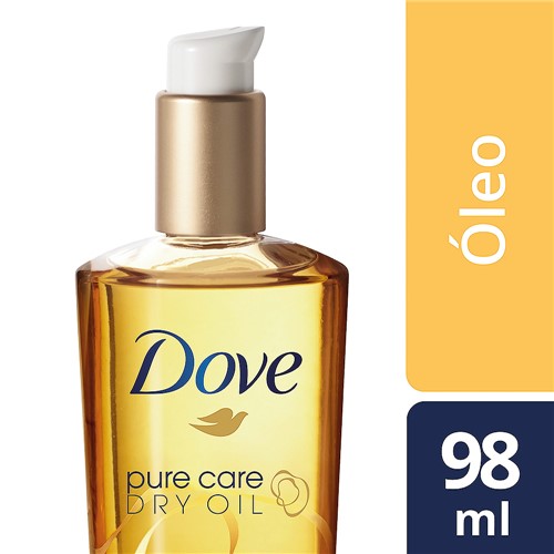Óleo Dove Pure Care Dry Oil para Cabelos Secos com 98ml