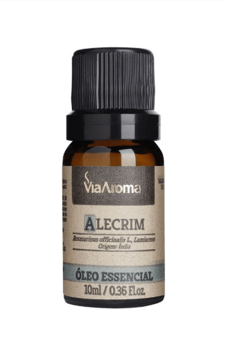 Óleo Essencial Alecrim - 10Ml - Via Aroma