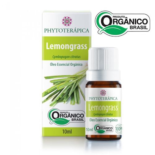 Oleo Essencial Lemongrass Organ 10ml Phytoterapica