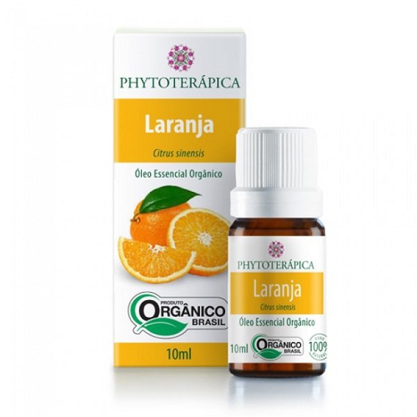 Oleo Essencial Organico de Laranja Doce - 10ml Phytoterapica - Phytoterápica