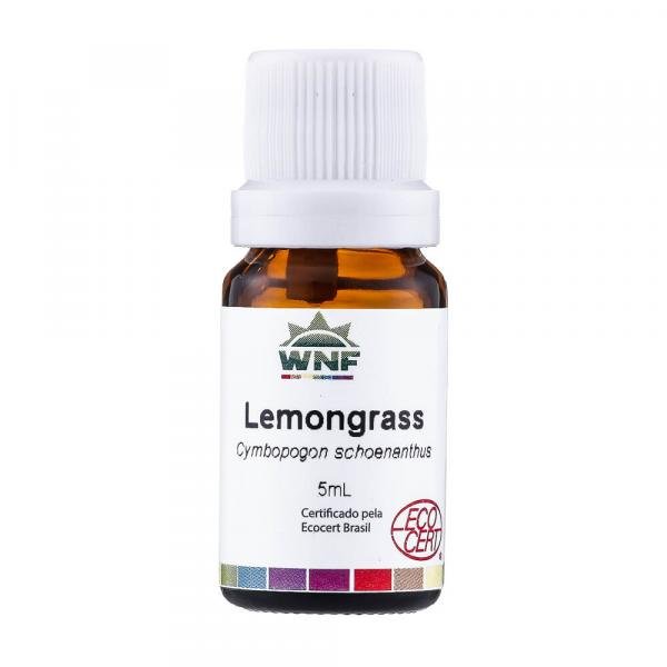 Óleo Essencial Orgânico de Lemongrass (Capim-limão) 5ml WNF