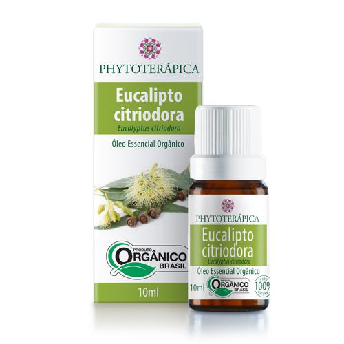 Óleo Essencial Orgânico Eucalipto Citriodora 10ml Phytoterápica