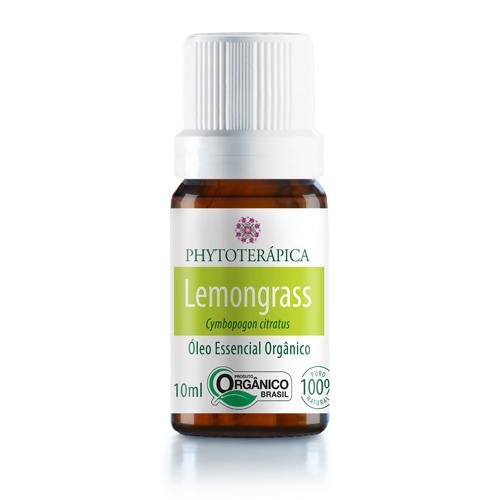 Óleo Essencial Orgânico Lemongrass 10ml Phytoterápica