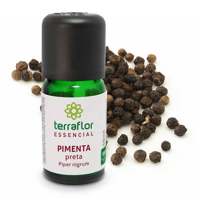 Óleo Essencial Pimenta Preta - 10ml - Terra Flor