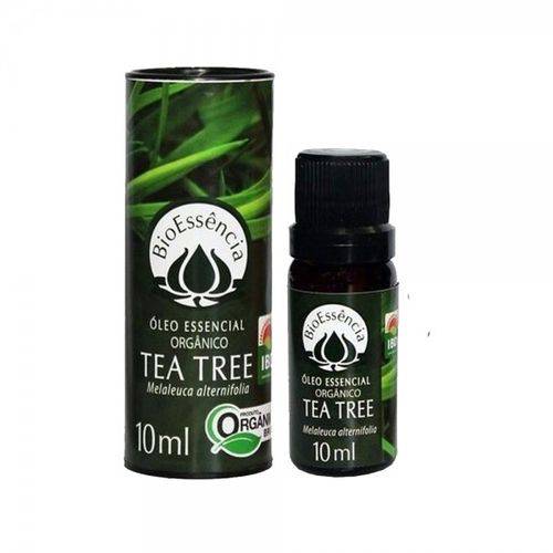 Oleo Essencial Tea Tree Organico de 10ml Bioessencia