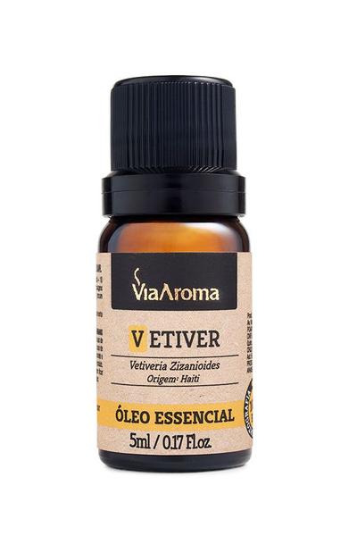 Oleo Essencial VETIVER 100% Natural 10ml - Via Aroma