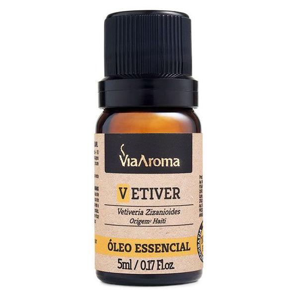 Oleo Essencial VETIVER 100% Natural 10ml - Via Aroma