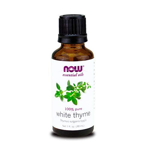 Óleo Essencial White Thyme (30ml) Now Foods 100% PURO