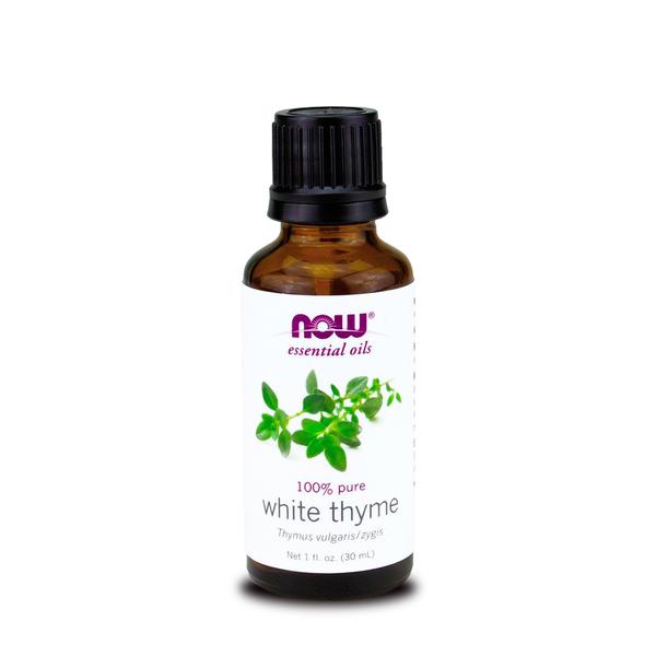 Óleo Essencial White Thyme (30ml) Now Foods 100 PURO