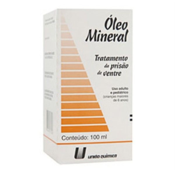 Oleo Mineral com 100ml - União Química