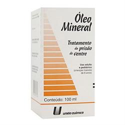Óleo Mineral União Química 100ml