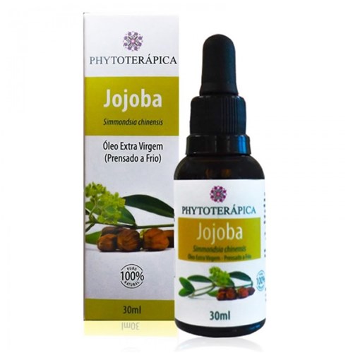 Oleo Natural Vegetal de Jojoba 30Ml Phytoterapica