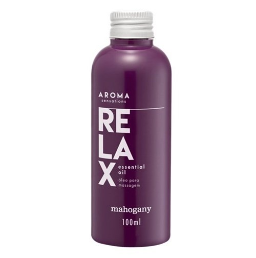 Óleo para Massagem Aroma Sensations Relax 100Ml [Mahogany]