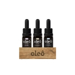 Oleô Trio Bem-estar. Com os blends de óleos essenciais: dormir, d-stress e desinchar.