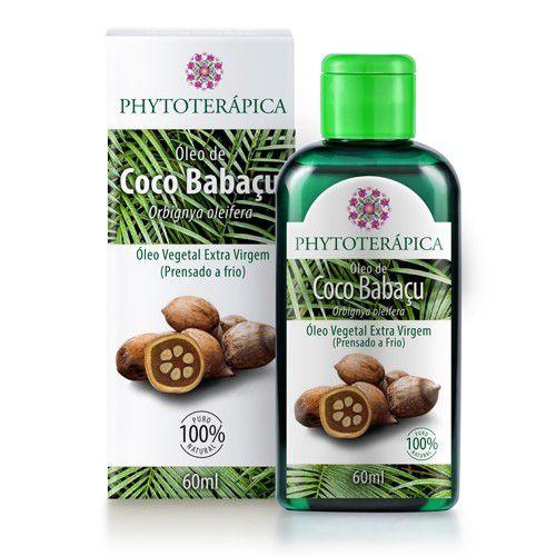 Óleo Vegetal de Coco Babaçu - 60ml Phytoterapica