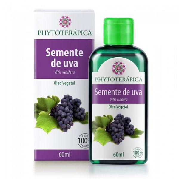 Oleo Vegetal de Semente de Uva - 60ml Phytoterapica - Phytoterápica