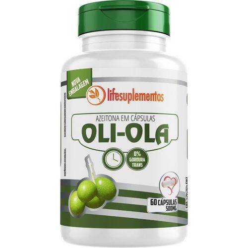 Oli Ola - Azeitona em Cápsulas - 60 Caps 500 Mg
