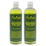 Olive & Green Tea Body Wash - Pack of 2 por Shea umidade para