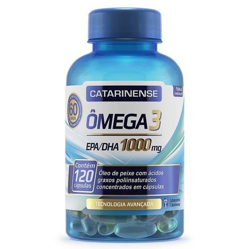 Omega 3 - 120 Cápsulas - Catarinense