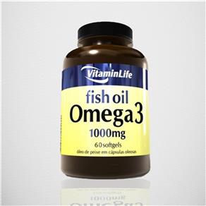 Omega 3 1000 Mg - VitaminLife - 60 Cápsulas