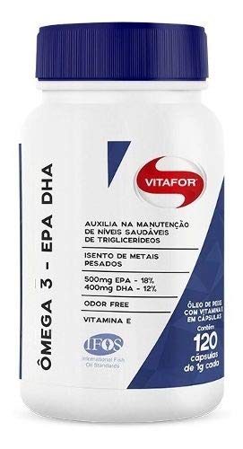 Omega-3 1000mg 165 Epa 130 Dha 120 Cápsulas - Vitafor
