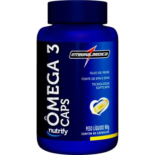 Omega 3 1000mg 90 Cápsulas - Integralmédica