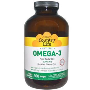 Omega-3 - 1000Mg - Country Life - SEM SABOR