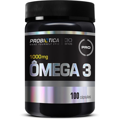 Omega 3 100Caps Probiótica - Sem Sabor