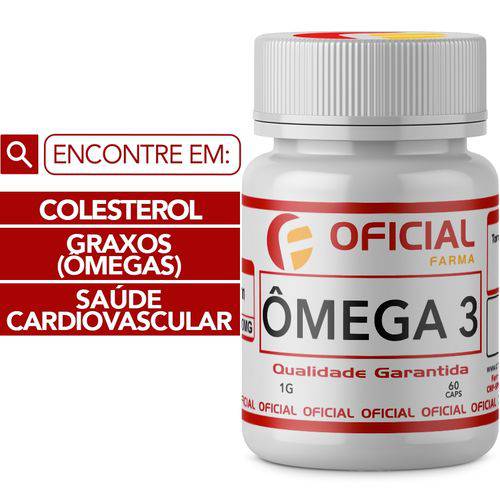 Omega 3 1G 60 Cápsulas