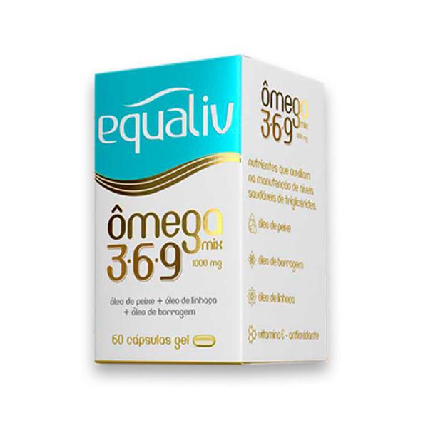 Omega 3 6 9 Mix 1000mg 60 Caps Equaliv