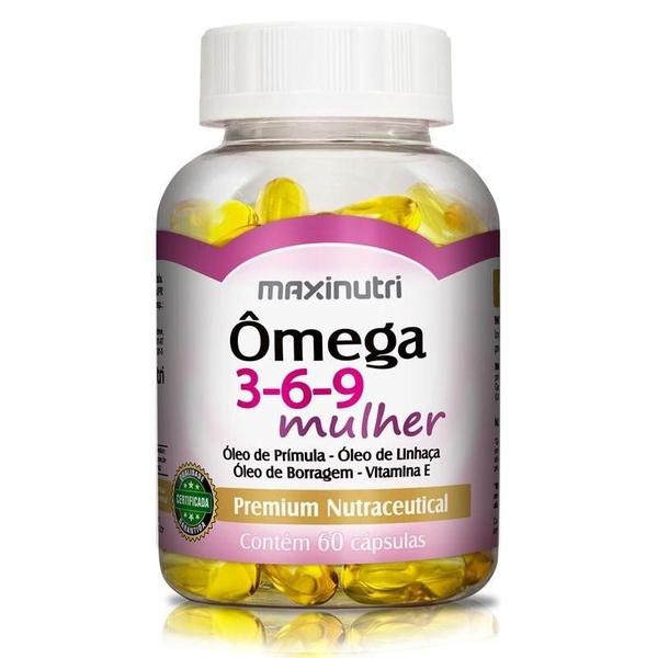 Omega 3 - 6 - 9 Mulher 60 Caps Maxinutri