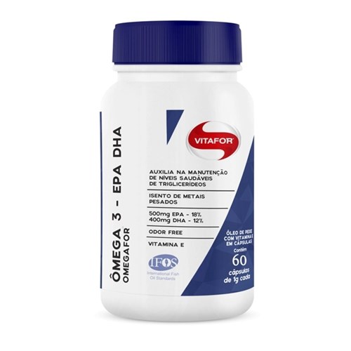 Ômega 3 C/ Vit. e 120 Cáps - Vitafor (60 CAPS)
