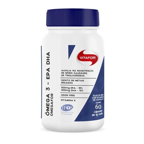 Ômega 3 C/ Vit. e 60 Cáps - Vitafor (60 CAPS)