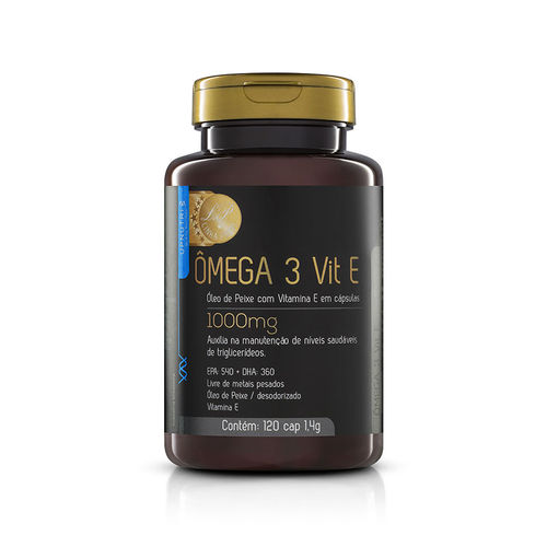 Omega 3 com Vit e 120 Caps Linha Prime Upnutri