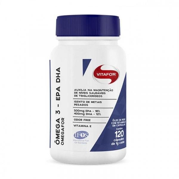 Ômega 3 EPA DHA 120 Cápsulas - Vitafor
