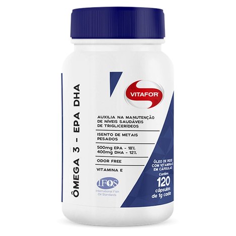 Ômega 3 Epa/Dha - 120 Cápsulas - Vitafor