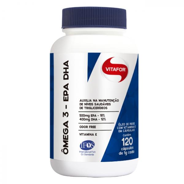 Omega 3 - 500mg Epa / 400mg Dha - Vitafor 120 Cps