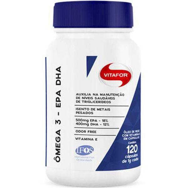 Omega-3 EPA DHA (Omegafor) (1000mg) 120 Cápsulas - Vitafor