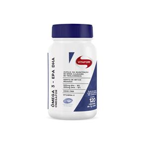 Ômega 3 EPA-DHA - Vitafor - 120 Cápsulas - Sem Sabor