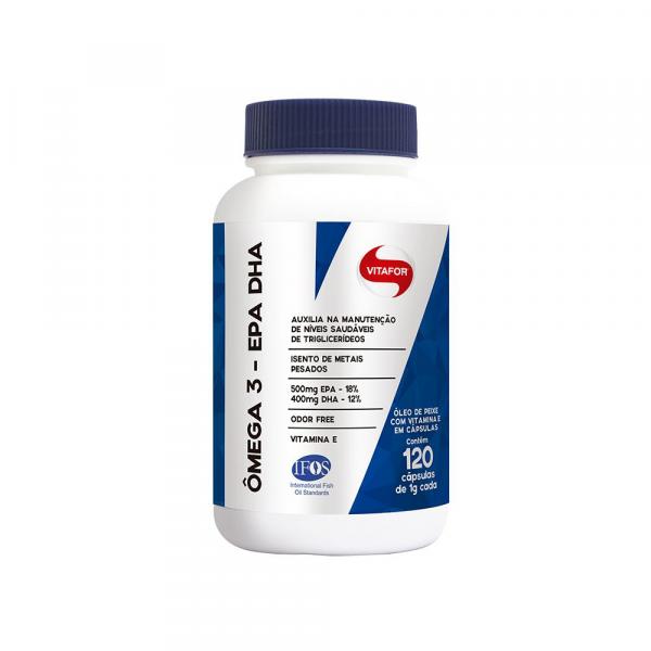 Ômega 3 EPA e DHA 1G (120caps) - Vitafor