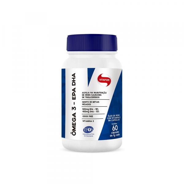 Ômega 3 EPA e DHA 1G (60caps) - Vitafor