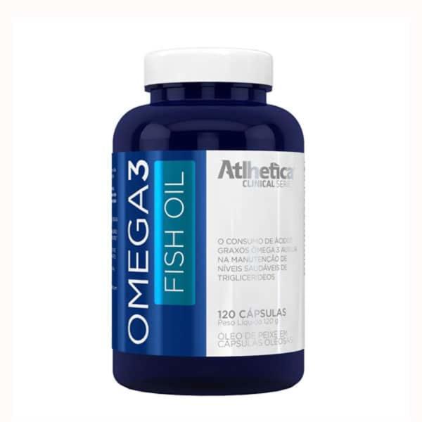 Omega 3 Fish Oil - 120 Cápsulas - Atlhetica Nutrition