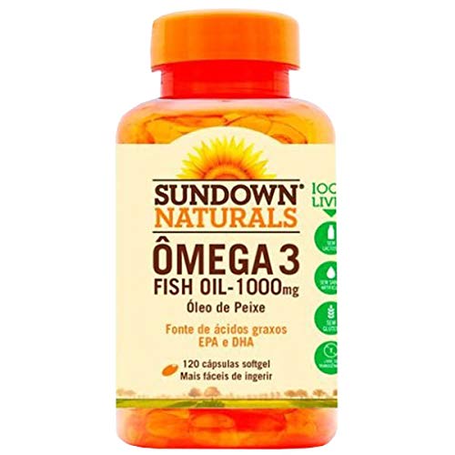 Ômega 3 Fish Oil - 120 Cápsulas - Sundown