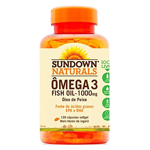 Ômega 3 Fish Oil (1000mg) 120 Cápsulas - Sundown