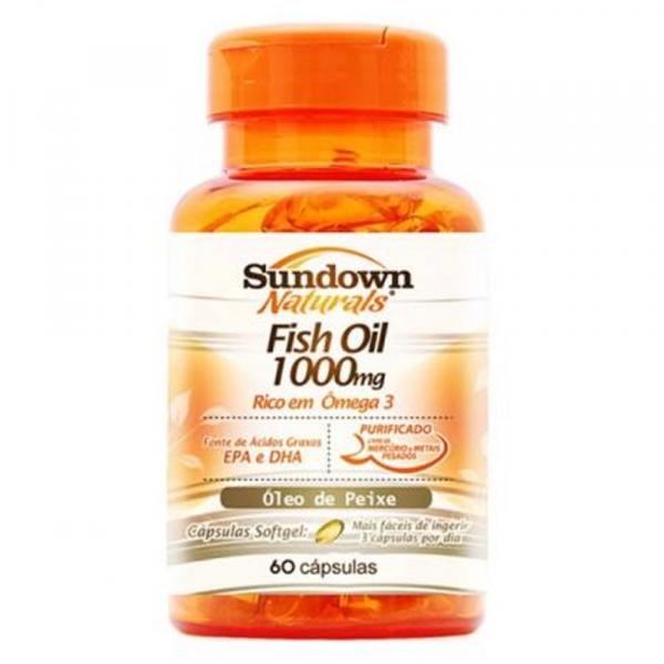 Ômega 3 Fish Oil (1000mg) 60 Cápsulas - Sundown