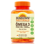 Ômega 3 Fish Oil 1000mg - Sundown Vitaminas - 320 Cápsulas