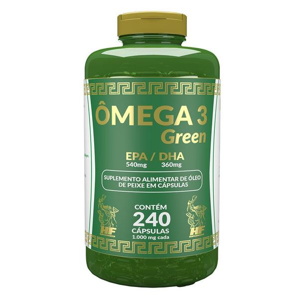 Omega 3 - Óleo de Peixe 1000mg 240 Capsulas - Hf Suplements