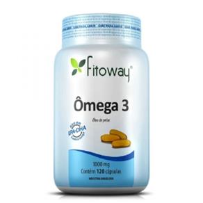 Omega 3 (Oleo de Peixe) Fitoway - 120 Cáps