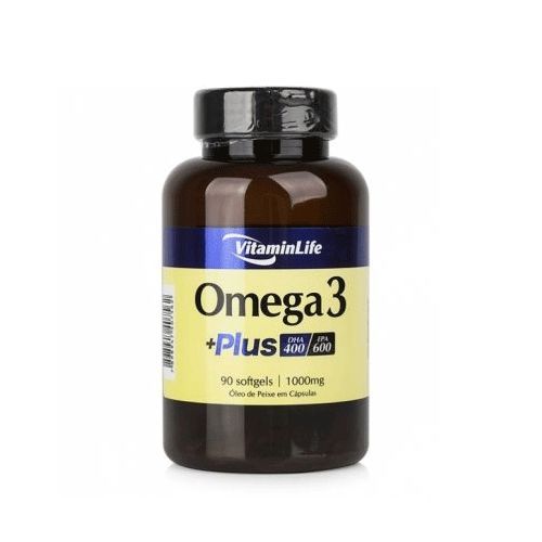 Omega 3 + Plus - 1000mg 90 Softgels - VitaminLife