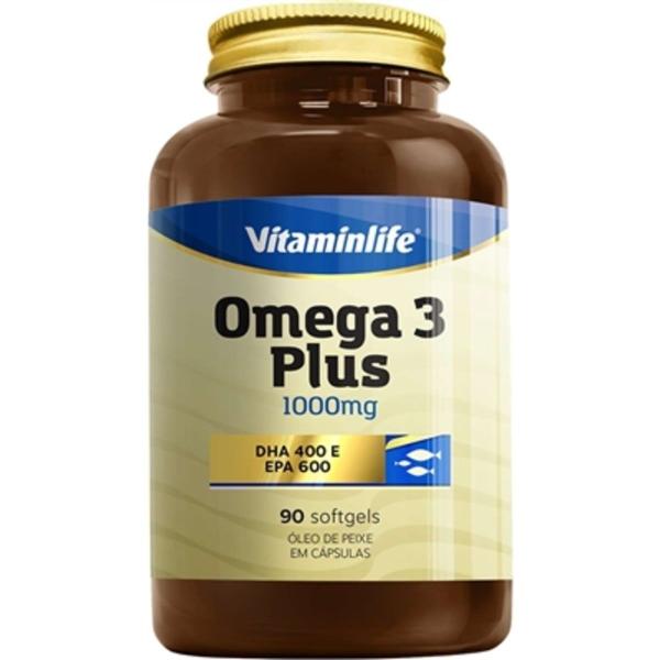Omega 3 + Plus 1000mg - 90 Softgels - VitaminLife